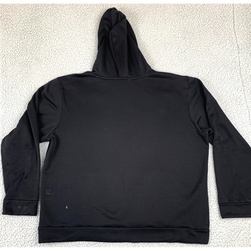 The North Face Hoodie Mens XL Black Soft Fleece Half Dome Pullover Graphic Logo - Picture 2 of 12